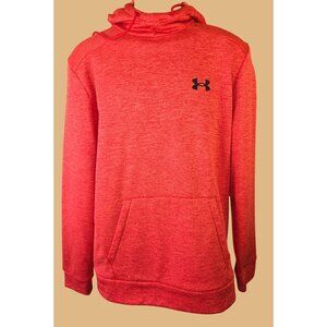 Under Armour Mens Red Sweatshirt Hoodie Medium
